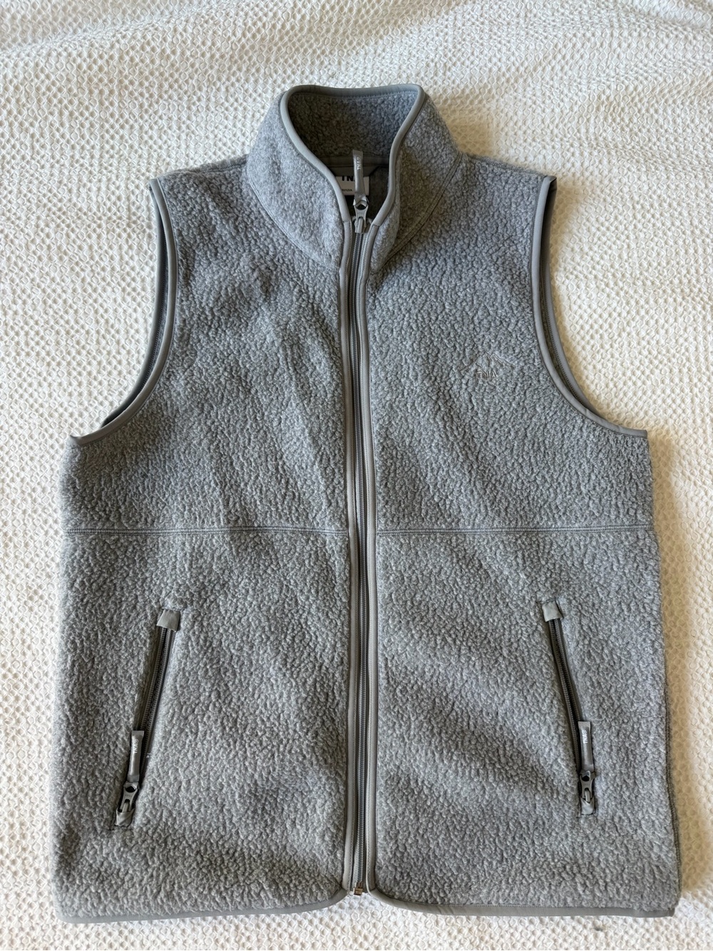 Aritzia Polartec Thermal Vest in Grey